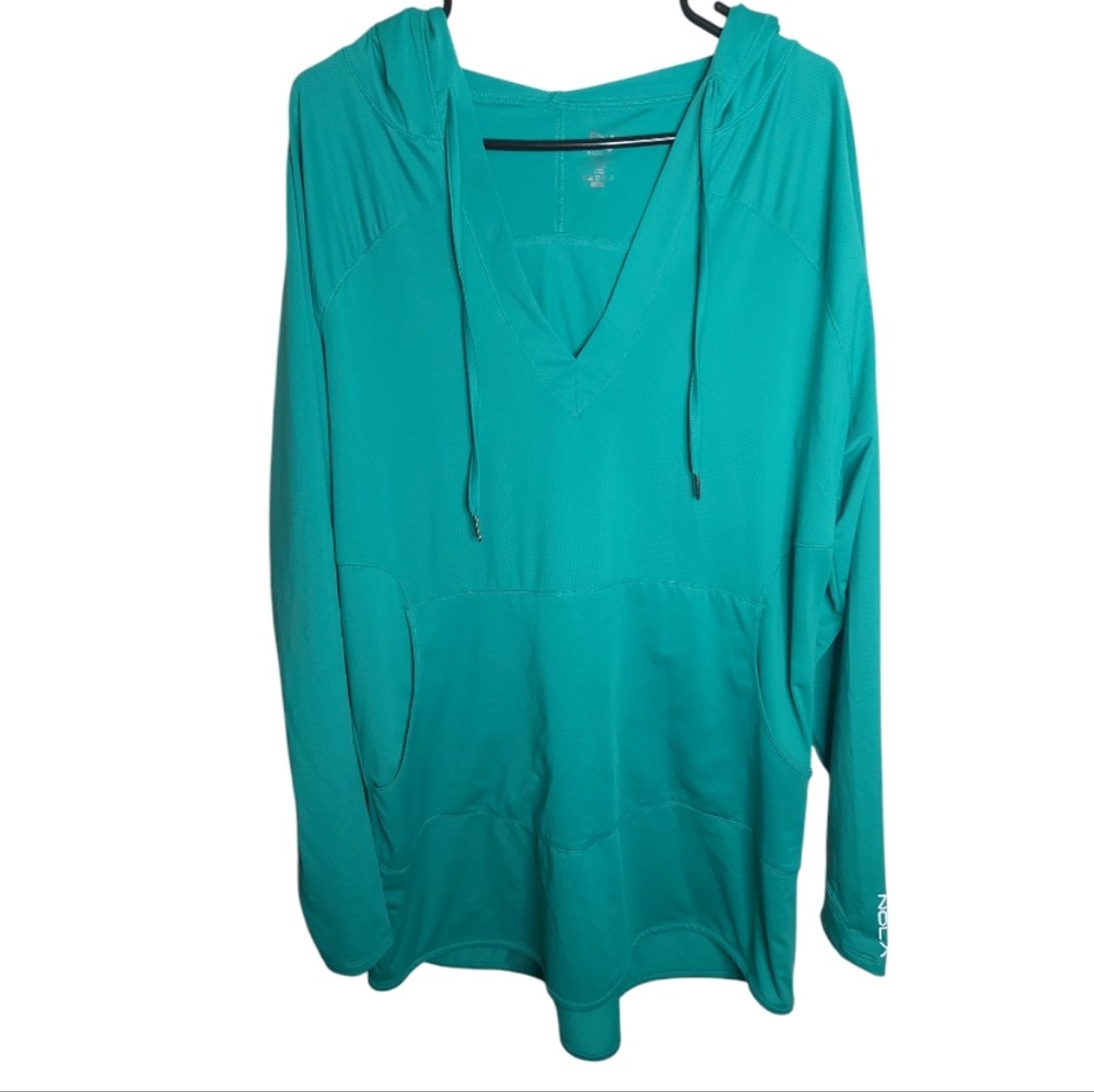 Nola Long Kangaroo Pocket Athletic Long Sleeve Pull Over